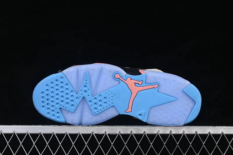 All categories Air Jordan Jordan series basketball shoes Air Jordan 6 A Ma Maniére x Air Jordan 6 Retro "Sail" AJ6 Joe 6 joint model Khaki IF3103-100